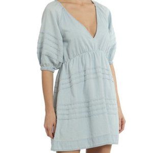 7 For All Mankind Babydoll mini dress